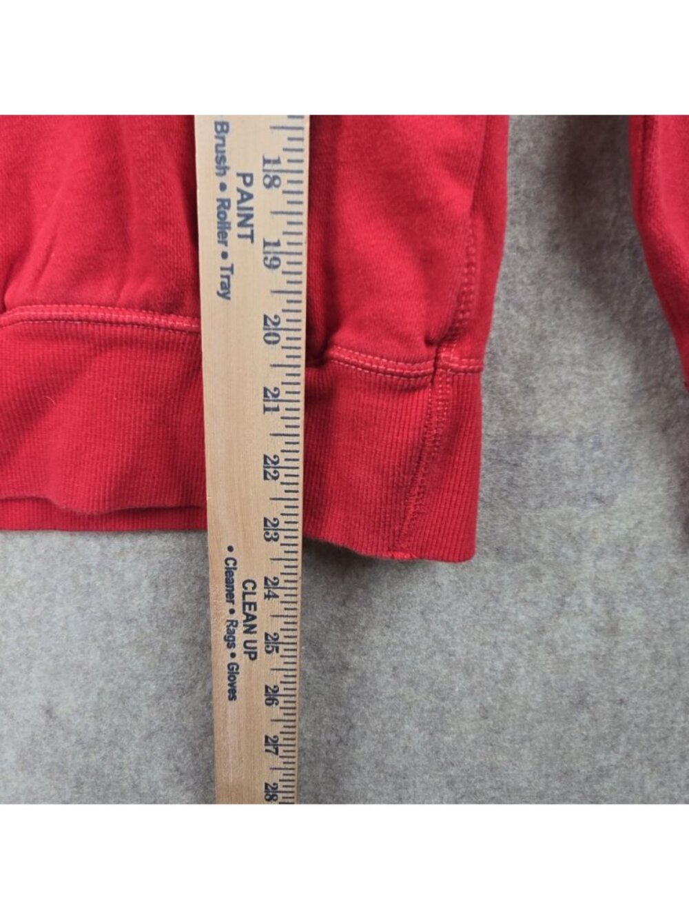 Camp David Small Red Edinburgh University Pullover Sweatshirt Cotton-Blend - Picture 7 of 8